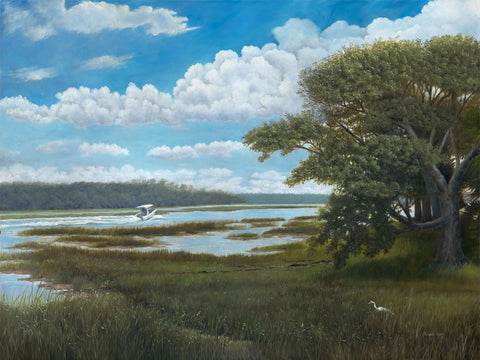 Blue Skies of the Low Country- Original Painting